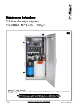 ProMinent CHLORINSITU IIa 120 Maintenance Instructions Manual preview