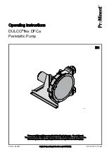 Preview for 1 page of ProMinent DULCO flex DFCa Operating Instructions Manual