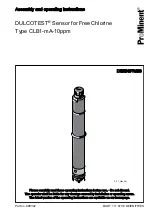 Preview for 1 page of ProMinent DULCOTEST CLB1-mA-10ppm Assembly And Operating Instructions Manual