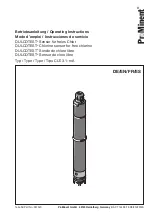 ProMinent DULCOTEST CLE 3.1-mA Operating Instructions Manual preview