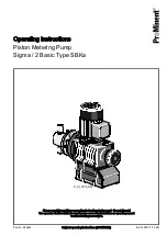 ProMinent Sigma / 2 Basic Type SBKa Operating Instructions Manual preview