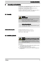 Preview for 25 page of ProMinent Ultromat ULFa 1000 Assembly And Operating Instructions Manual