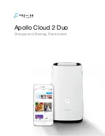 Предварительный просмотр 1 страницы Promise Technology Apollo Cloud 2 Duo Manual