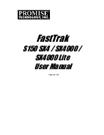 Promise Technology FastTrak S150 SX4 User Manual preview