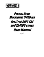 Promise Technology FastTrak SX Series Version 4.4 User Manual preview