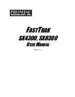 Promise Technology FASTTRAK SX4300 User Manual preview