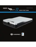 Promise Technology Pegasus J2 Quick Start Manual предпросмотр