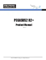 Promise Technology Pegasus2 R2+ Product Manual предпросмотр