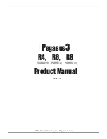 Promise Technology Pegasus3 R4 Product Manual preview