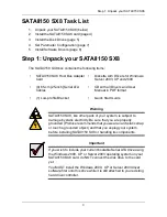 Preview for 3 page of Promise Technology SATAII150 SX8 Quick Start Manual