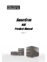 Promise Technology SmartStor NAS Product Manual preview