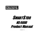 Promise Technology Smartstor NS4600 Product Manual preview