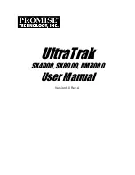 Promise Technology ultratrak RM8000 User Manual предпросмотр