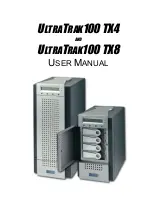 Promise Technology UltraTrak100 TX4 User Manual preview