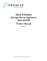 Preview for 1 page of Promise Technology Vess A Series Product Manual