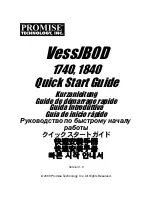 Предварительный просмотр 1 страницы Promise Technology VessJBOD 1740 Quick Start Manual