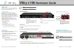 Предварительный просмотр 1 страницы Promise Technology VSky c100 Hardware Manual