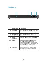 Предварительный просмотр 8 страницы Promise Thunderbolt 3 Dock TD-300 Product Manual