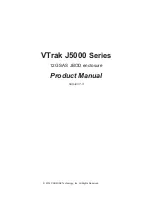 Promise VTrak J5000 Series Product Manual предпросмотр