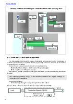 Предварительный просмотр 6 страницы PROMIX Promix-SM104 Series Operating Manual