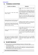 Предварительный просмотр 8 страницы PROMIX Promix-SM104 Series Operating Manual