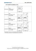 Preview for 20 page of Promotech PRO 5 PB Operator'S Manual