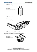 Preview for 21 page of Promotech PRO 5 PB Operator'S Manual