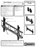 Предварительный просмотр 1 страницы Promounts UT-PRO 210 User Manual