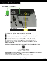 Предварительный просмотр 2 страницы Prompter People Convertible 10 Setup Sheet