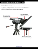 Preview for 2 page of Prompter People Universal Setup Sheet