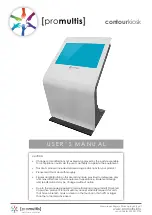 PROMULTIS contourkiosk User Manual preview