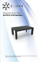 PROMULTIS PM-TL65A/PCAP/4K Instruction Manual предпросмотр