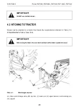 Предварительный просмотр 49 страницы PRONAR PRONAR PDT260 Operator'S Manual