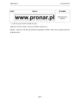 Preview for 43 page of PRONAR PT610 Operator'S Manual