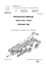 Preview for 1 page of PRONAR T286 Operator'S Manual