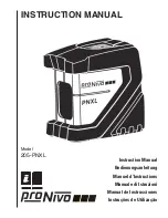 PRONIVO 205-PNXL Instruction Manual preview