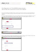 PRONIVO PNR21 Quick Start Manual предпросмотр