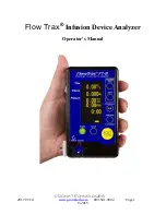 Preview for 1 page of Pronk Technologies Flow Trax FT-2 Operator'S Manual