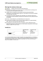 Предварительный просмотр 6 страницы Pronomic 00044860 Operating Manual