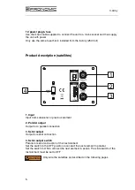 Предварительный просмотр 6 страницы Pronomic 00070643 Manual