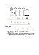 Предварительный просмотр 3 страницы Pronomic DX-26 MKII Manual