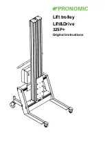 Pronomic Lift&Drive 325P+ Original Instructions Manual preview