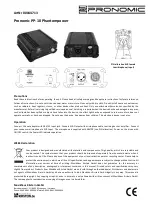 Предварительный просмотр 2 страницы Pronomic Phantompower PP-10 Instructions