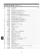 Preview for 14 page of pronovost P-505 Operator And Parts Manual