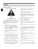 Preview for 6 page of pronovost P-540 Operator And Parts Manual