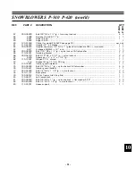 Preview for 21 page of pronovost P-540 Operator And Parts Manual