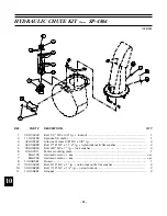 Preview for 32 page of pronovost P-540 Operator And Parts Manual