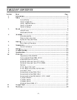 Preview for 3 page of pronovost PGS-1020TRC Operator'S & Parts Manual