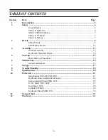 Preview for 3 page of pronovost PGS-740 Operator'S & Parts Manual