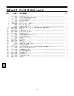 Preview for 16 page of pronovost PUMA-347AG Operator'S & Parts Manual